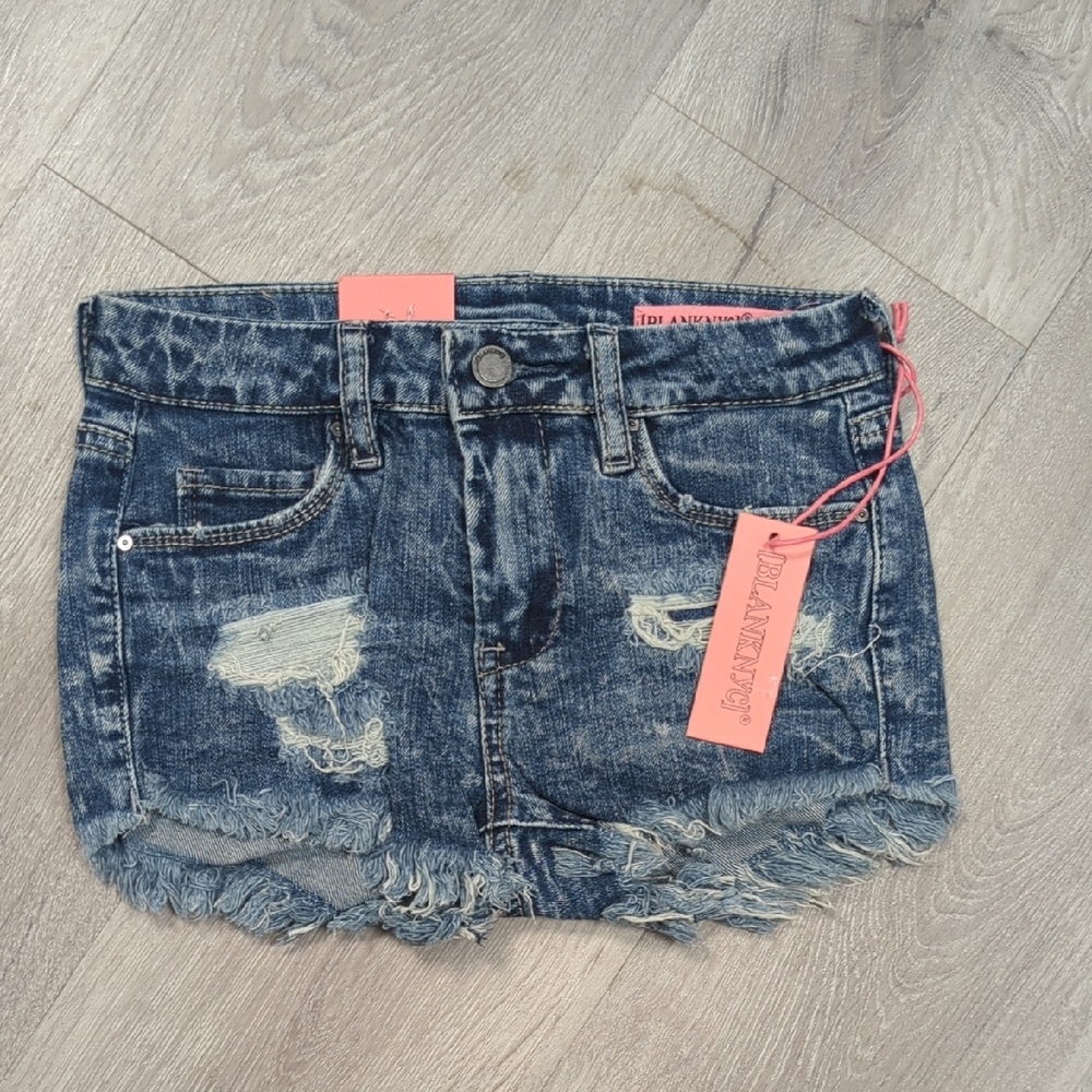 Distressed Kids Blanknyc Denim Shorts,The Mini Lenox